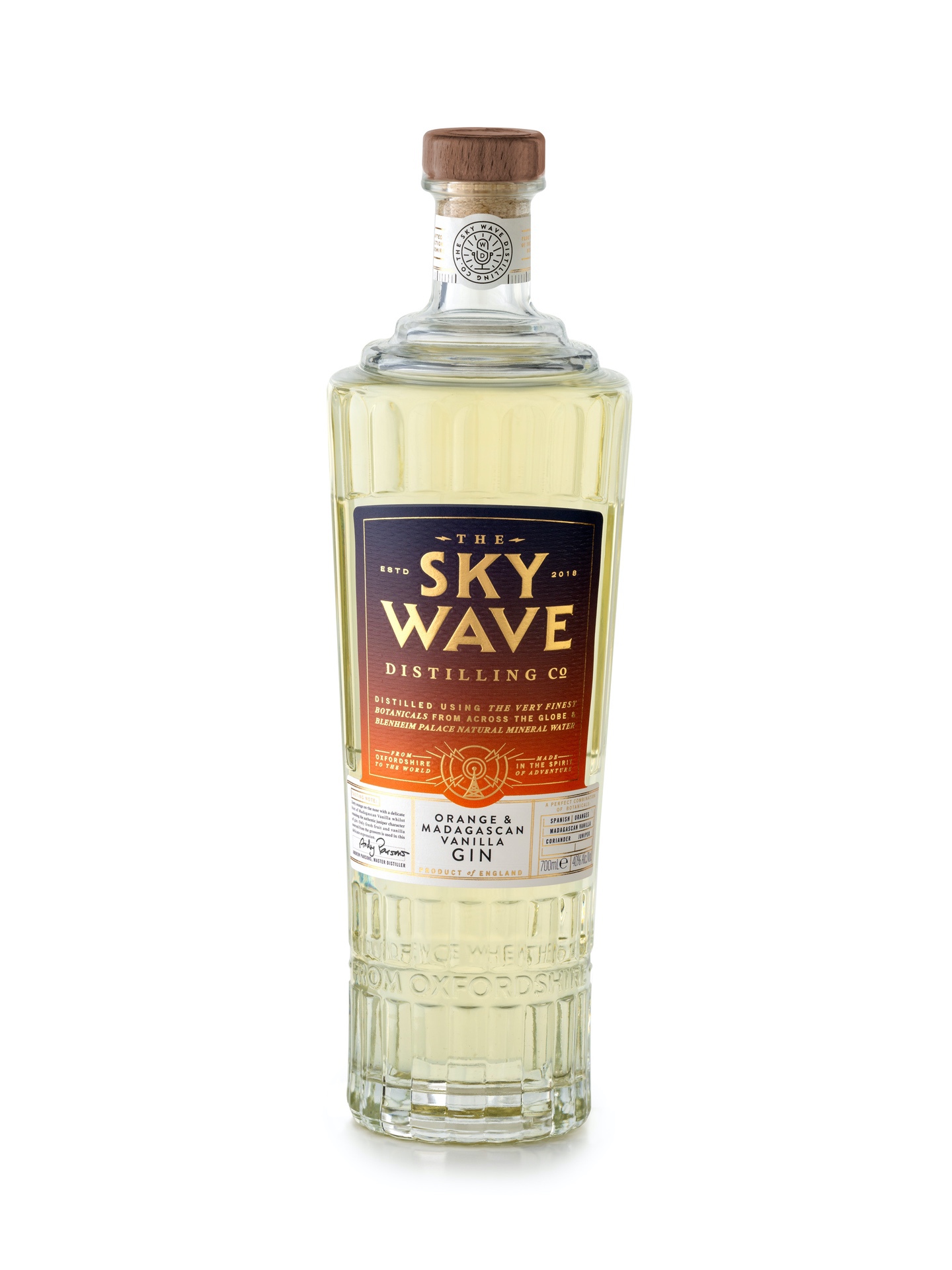 Buy Orange & Vanilla-flavour Wave in Sky Gin UK - the